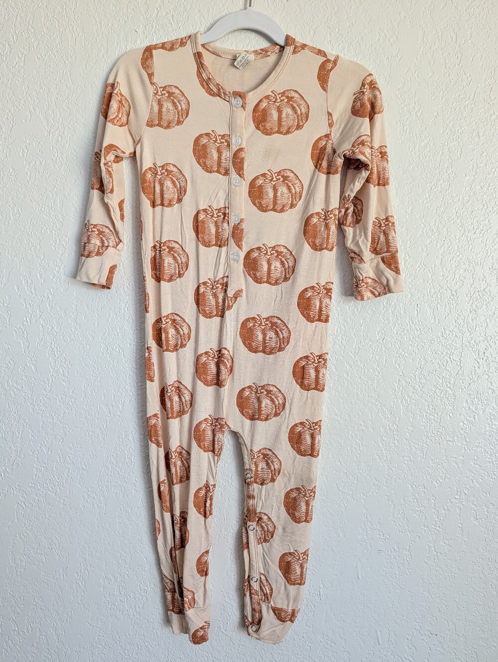 Kate Quinn Pumpkins Unionsuit Onsie 2T